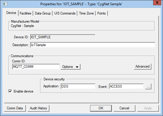 IoT EIE – Device Page IoT EIE – Device Page